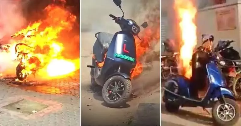 Rise in electric scooter fire incidents, vehicle makers to be penalized over negligence: Nitin Gadkari