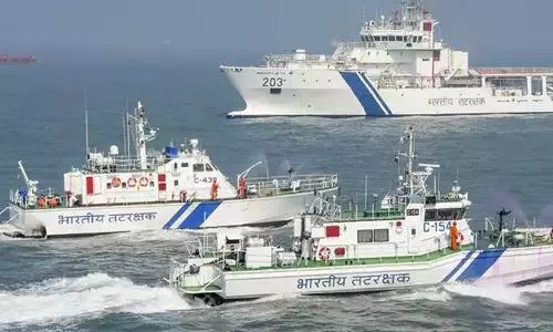 Heroin worth Rs 280 cr seized from Pak boat off Gujarat coast; 9 crew members held