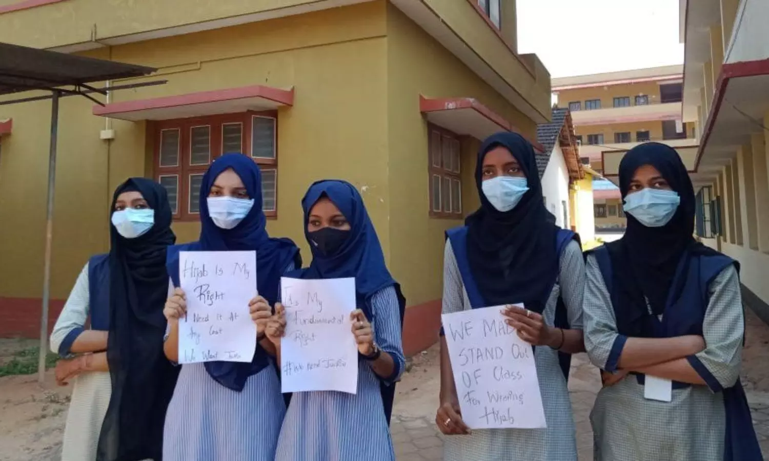 Hijab row: banned only inside classrooms says Karnataka
