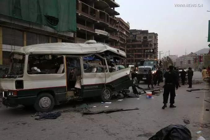 ISIS claims responsibility for deadly bomb blasts on minibuses in Afghanistan