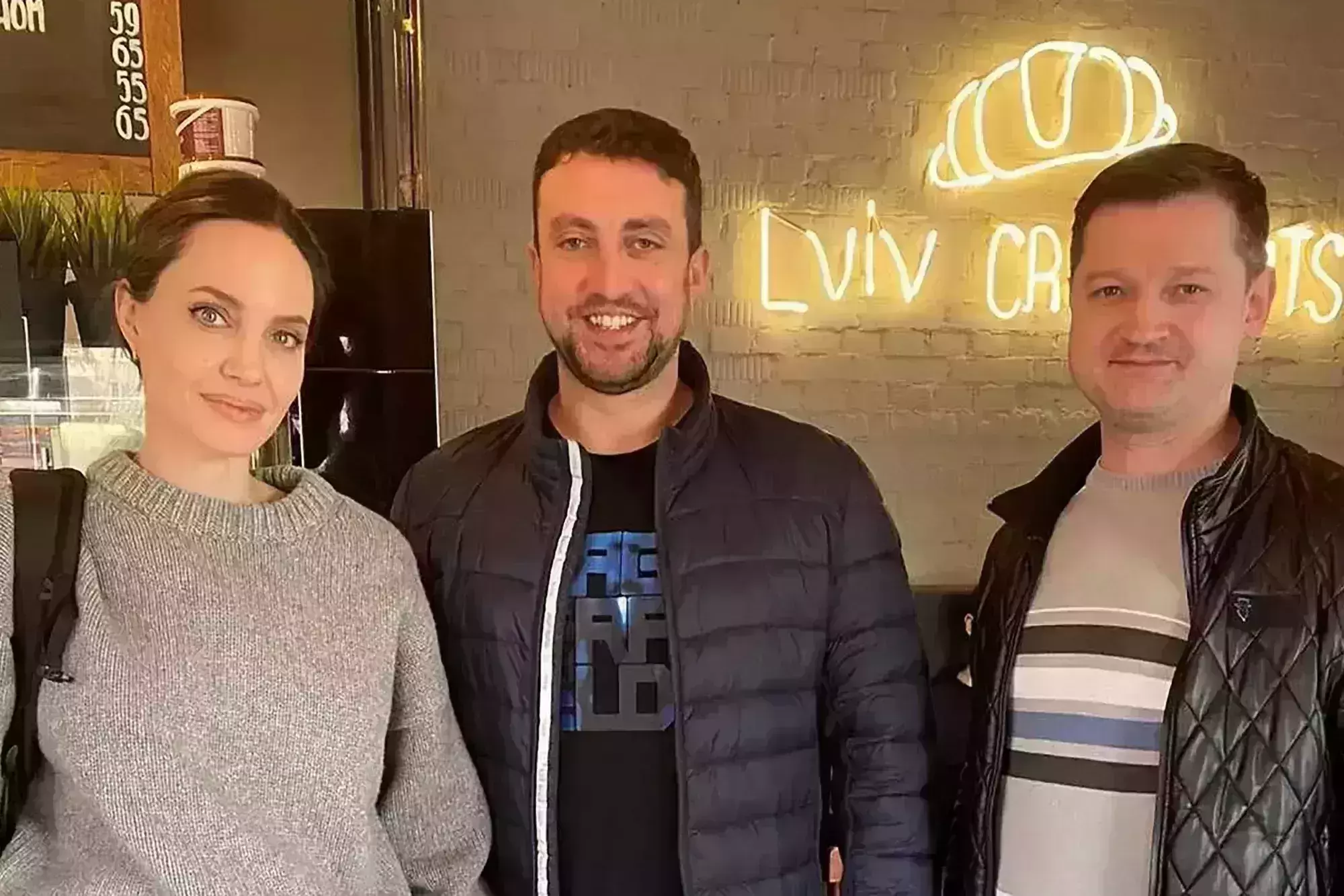 Actor Angelina Jolie stuns fans with surprise visit to Ukraine