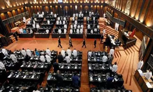 Sri Lankas Parliament meets for crucial session after Opposition submits no-trust motions against President, Government