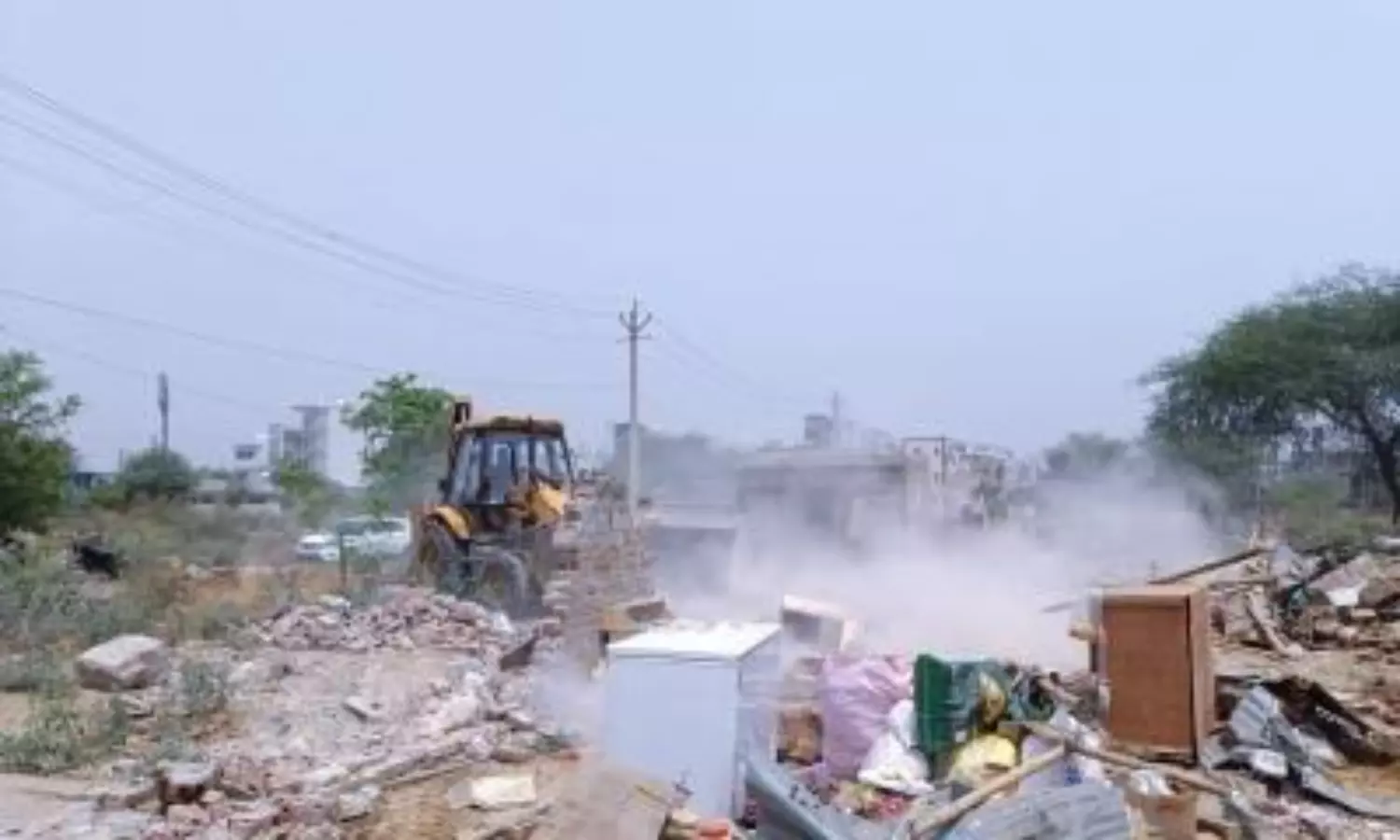 DTPC raze down 3,000 illegal shanties in Gurugram