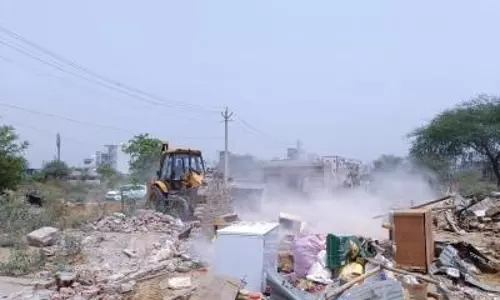 DTPC raze down 3,000 illegal shanties in Gurugram