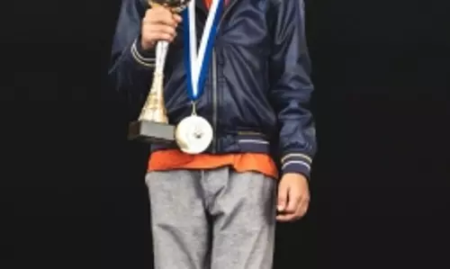 Golden victory for six-year-old chess champion Ashwath Kaushik