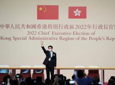 John Lee elected as the new leader of Hong Kong John Lee elected as the new leader of Hong Kong