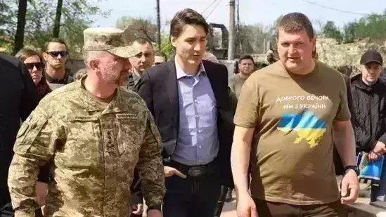 Putin is responsible for war crimes, says Canadian PM in Kyiv
