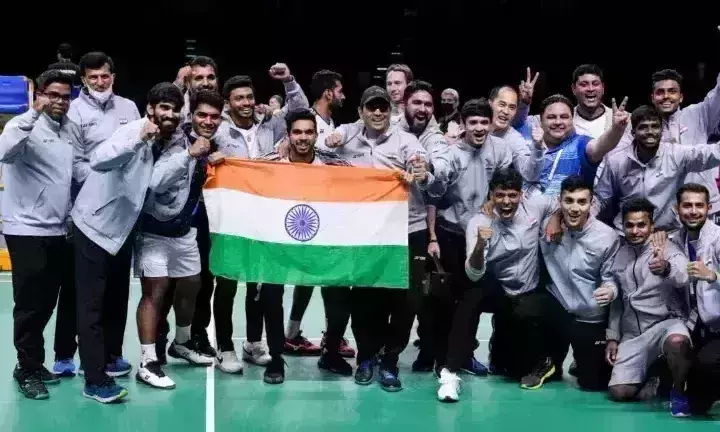 Thomas Cup: India reaches maiden final beating Denmark
