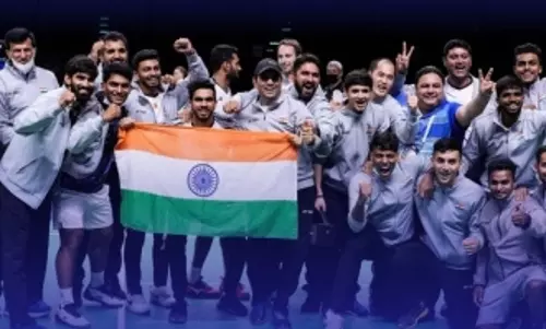 India clinches Thomas Cup: defeats Indonesia 3-0 at mens badminton