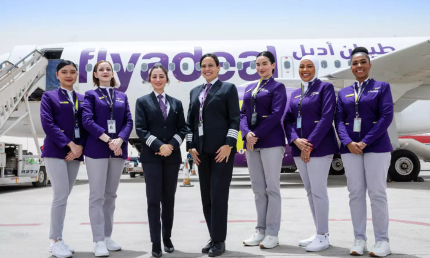 History made as flight takes off with all-female crew in Saudi