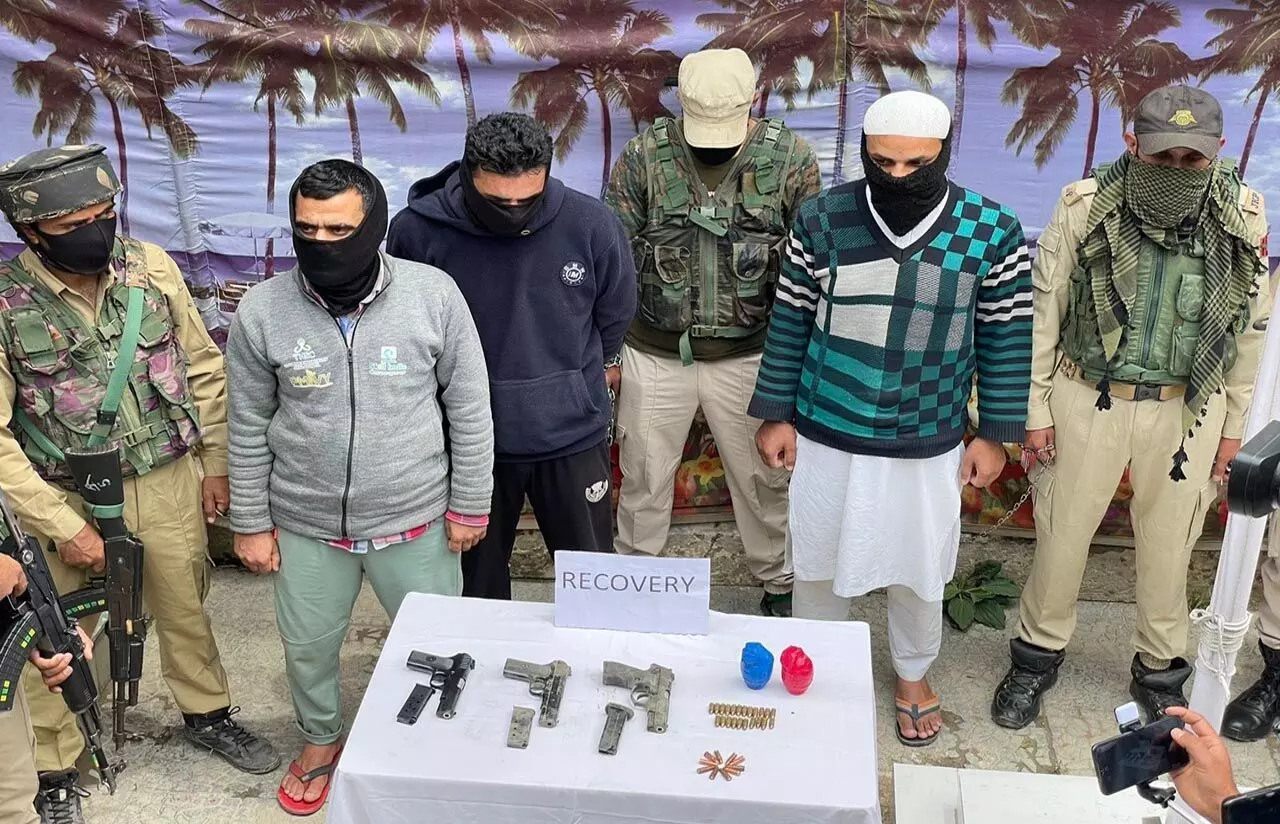 Three LeT militants arrested in J&K for sarpanchs murder