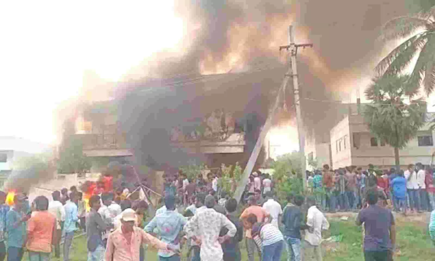 Violence breaks out in Amalapuram over renaming the district