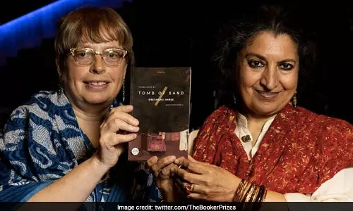 Geetanjalis novel in Hindi becomes first Indian language to be awarded Booker
