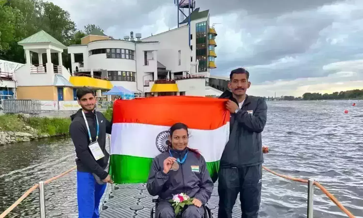Paracanoe World Cup: Indias Prachi wins bronze; a record Paracanoe World Cup: Indias Prachi wins bronze; a record