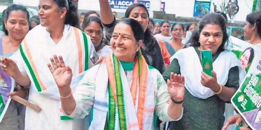 Uma Thomas takes early lead as counting progresses at Thrikkakara