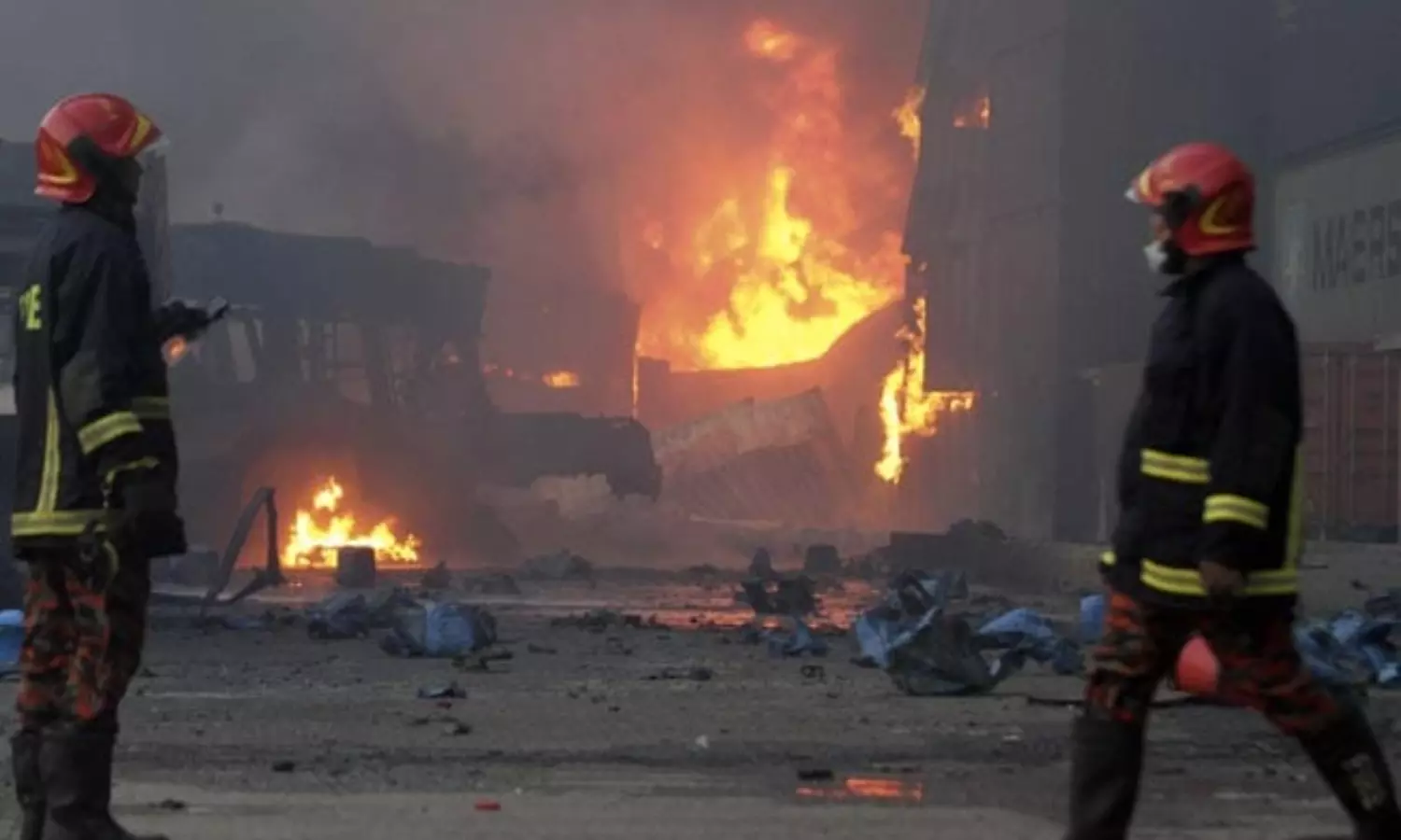Fire at Bangladesh Container Depot kills 40, injures over 450