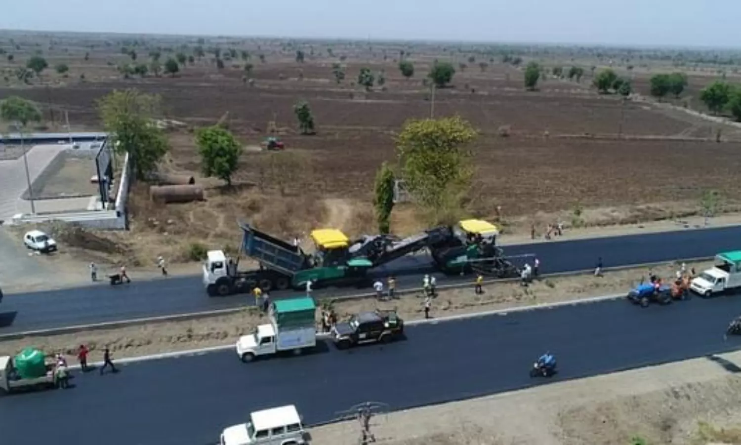 Guinness World Record for NHAI: 75km road built in 105 hours