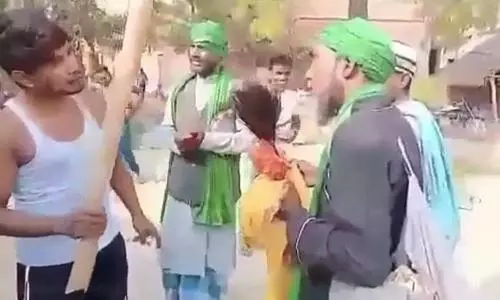 You terrorists, jihadists, show your Adhaar or your stuffs will be out, UP villagers to Muslim fakirs