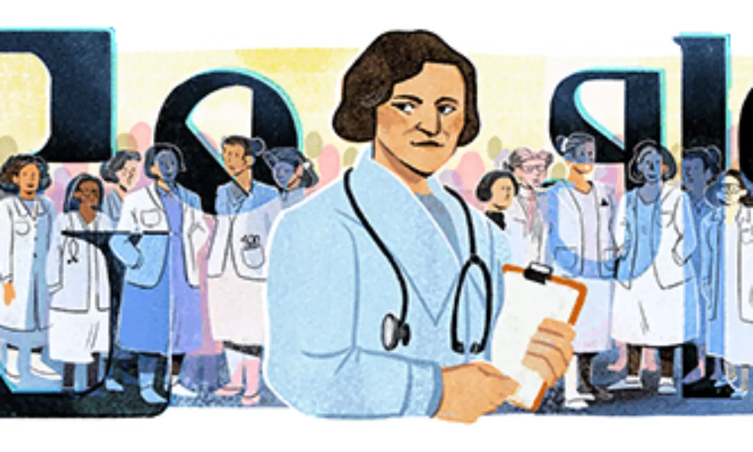 One of Lebanons first female doctors, Dr. Saniya Habboub honoured by Google Doodle