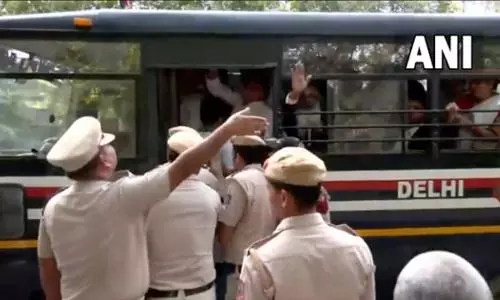 Congress workers detained ahead of Rahul Gandhis ED appearance in National Herald case today