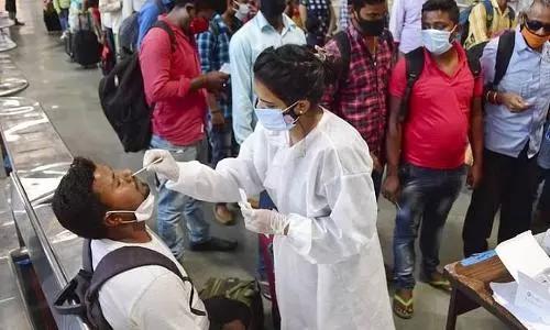 Indias daily Covid cases cross 10,000 for 1st time in 109 days