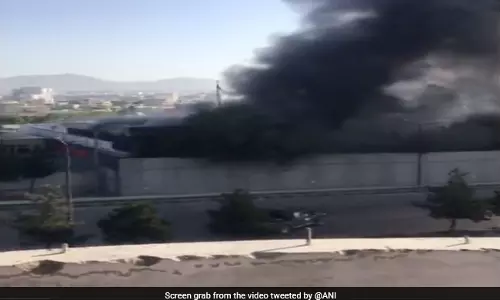 Continuous blasts: Taliban demolishes areas near Gurudwara