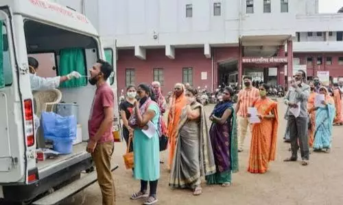 With 12,249 new Covid-19 cases, Indias daily positivity rate jumps to 3.94%