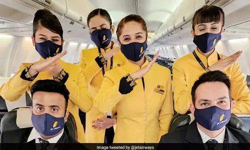 Jet airways invite former crew in restarting commercial flight operations