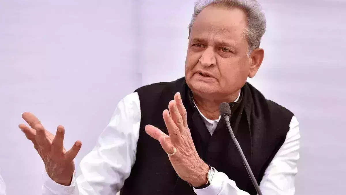 Ashok Gehlot criticises the violent, mistrustful atmosphere in India