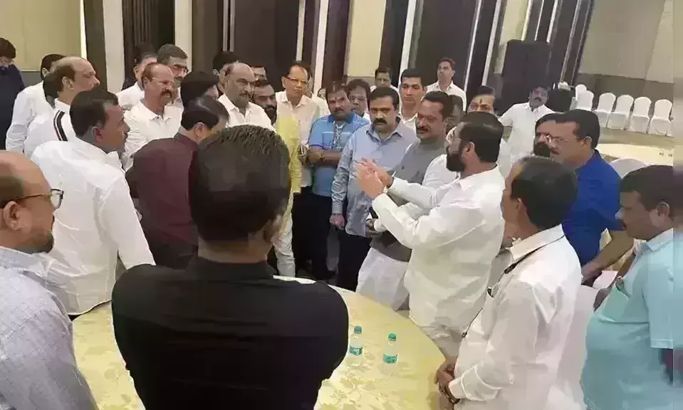 Sena MLAs rebellion: Assam BJP ministers visit rebels