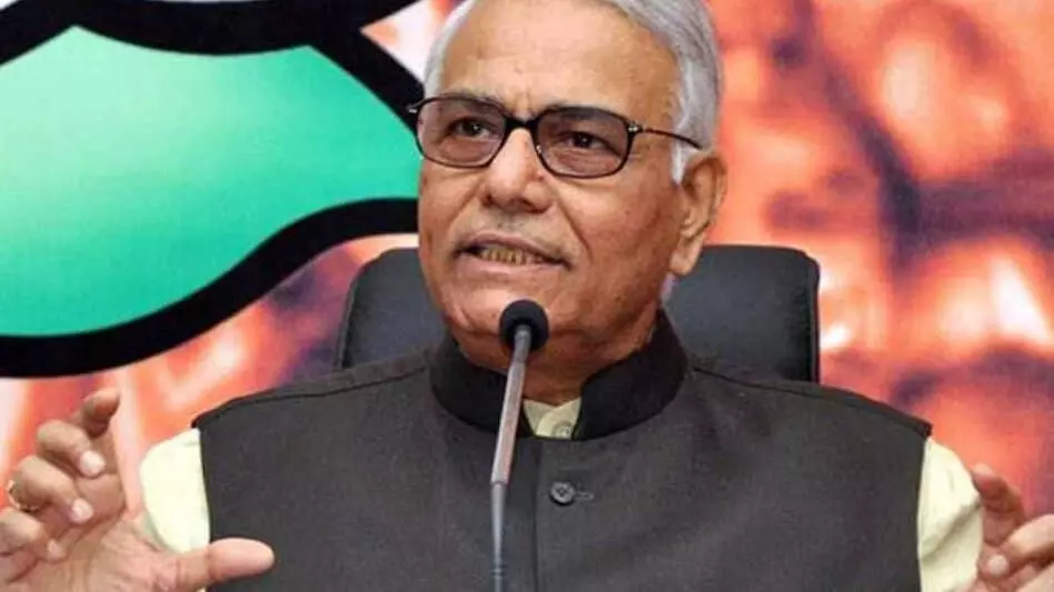 Where Vajpayee govt believed in Consensus, Modis does not: Yashwant Sinha