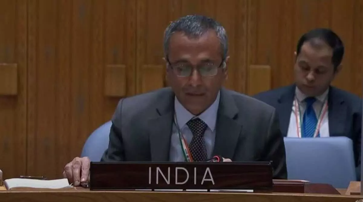 India expresses concern at the UN about the developments in West Bank and Gaza
