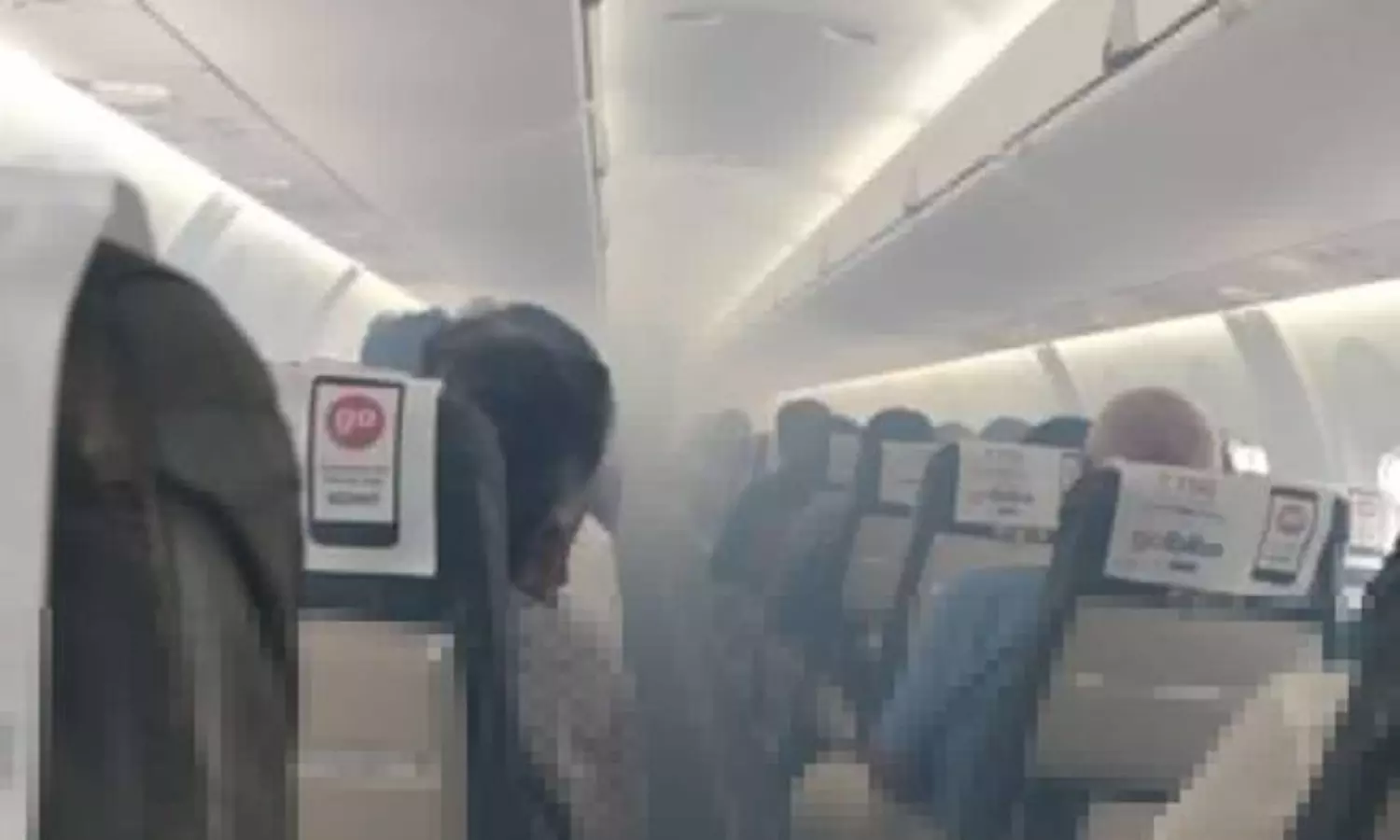 Smoke in cabin above 5000 ft in the air forces SpiceJet emergency landing