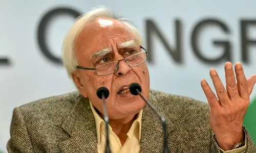 EC Freezing Shiv Sena symbol freezing democracy: Kapil Sibal