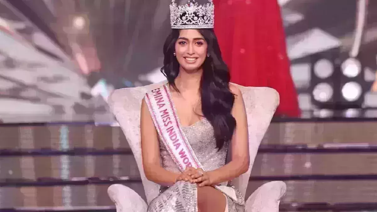 Karnatakas Sini Shetty crowned Femina Miss India World 2022