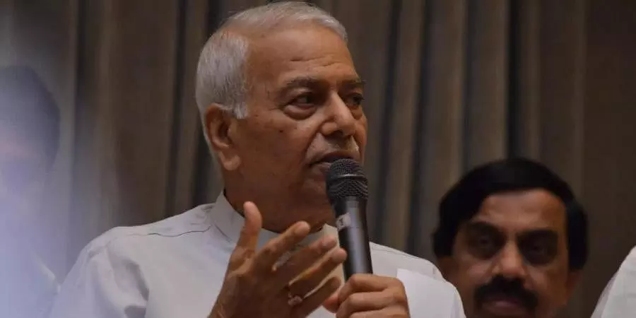 Opposition presidential candidate Yashwant Sinha vows to repeal sedition law
