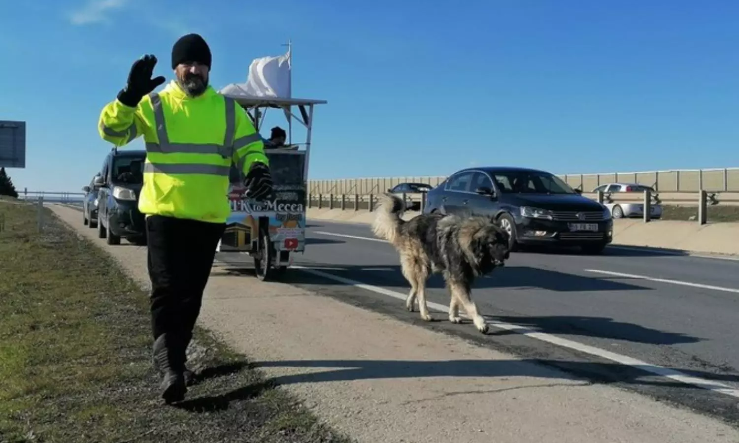 British pilgrim walks 6,500km walk for Hajj  from the UK to Saudi Arabia