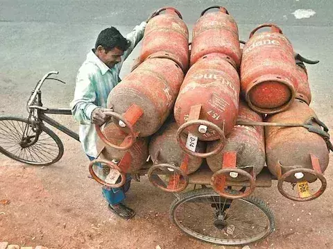 Cooking gas price hiked Rs 50 on cylinder today