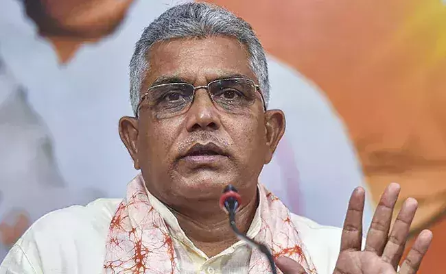Mamata corrupts Islam and Hinduism by namaaz and fasting: Dilip Ghosh