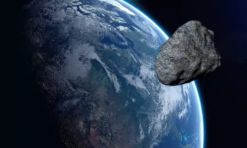 Asteroid deflection mission ejected 7 railcars of debris into space