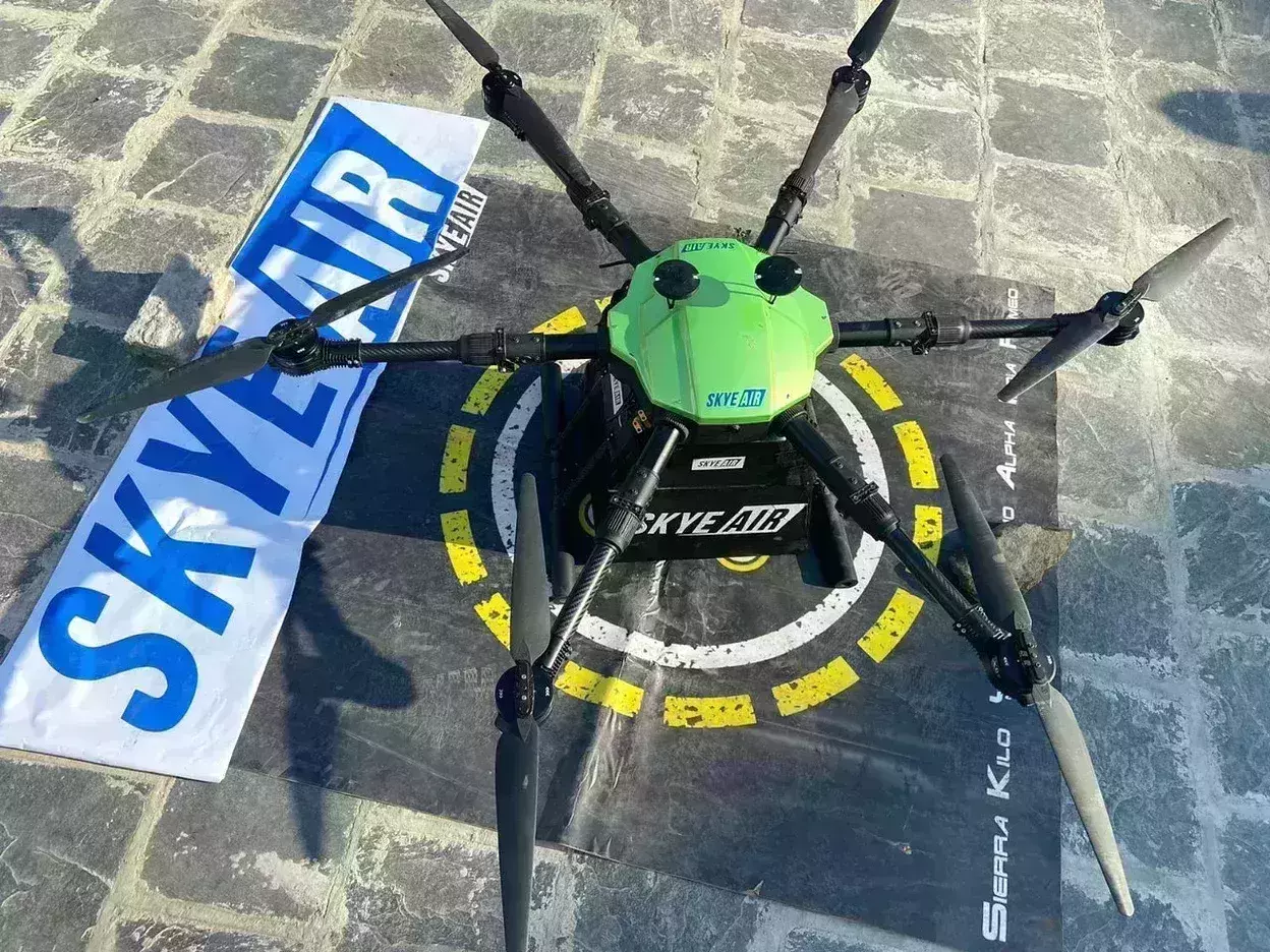 Drone startup delivers food across 20 kms in 30 minutes
