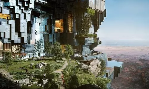 Saudi Arabia unveils plans for vast vertically layered buildings in zero-carbon city NEOM