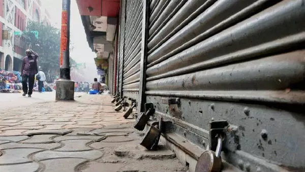Shops down shutters after VHP call a bandh in protest of BJP leaders killing