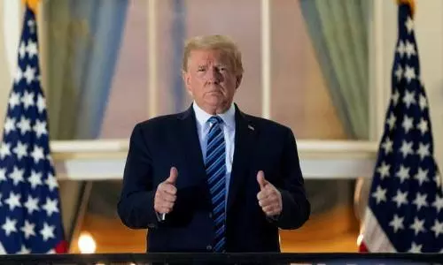 In first return to Washington, Donald Trump hints at 2024 White House run