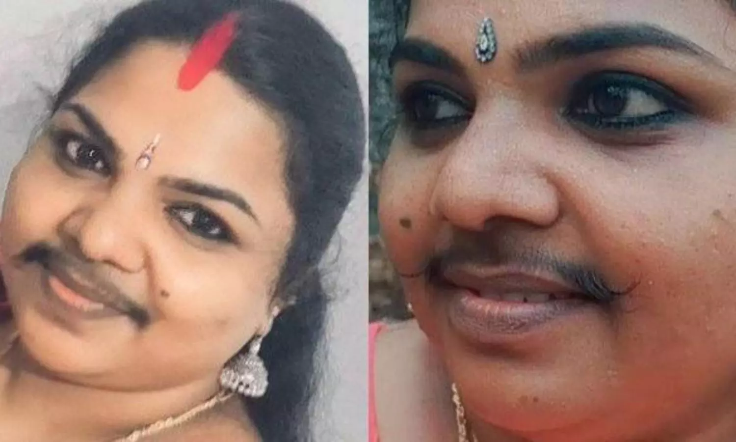This woman from Kerala has a moustache and it is a symbol of pride for her