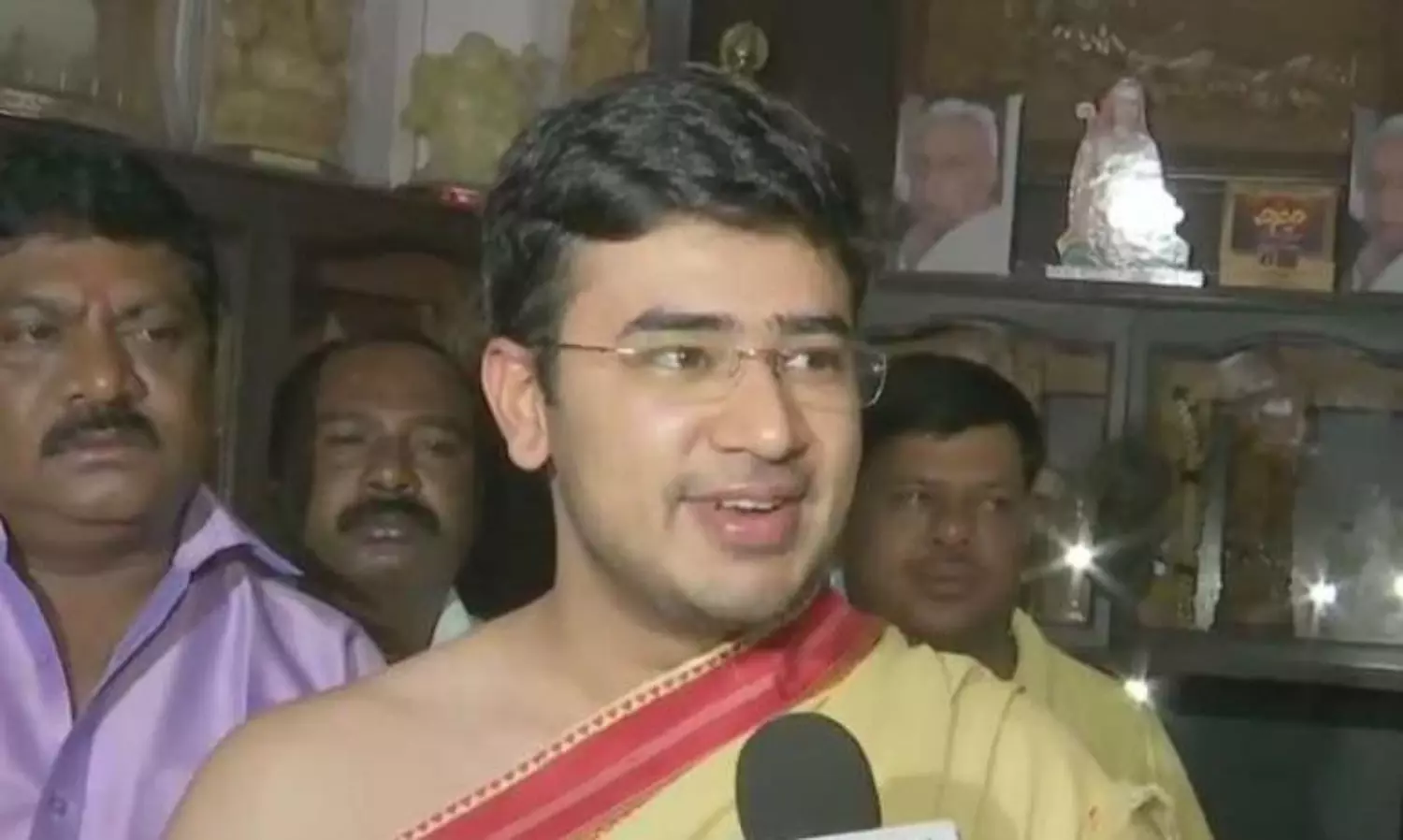 BJP MP Tejasvi asks can Govt give security to everyone, lands in trouble