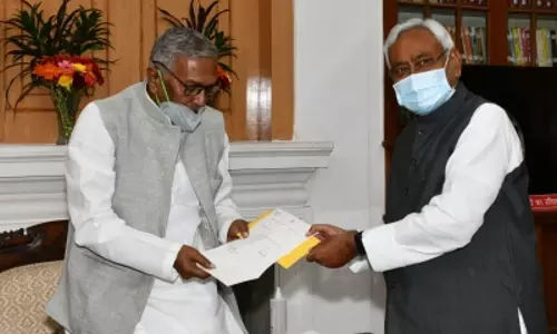 Nitish Kumar announces his resignation as CM after meeting with Governor