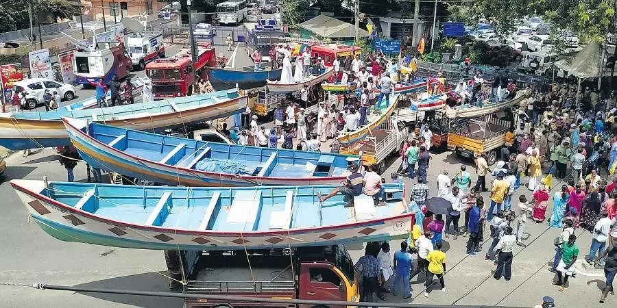 Kerala capital brought to standstill as fishermen call for govt action