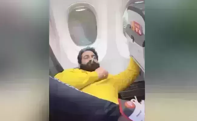 Smoking inside plane: Delhi Police books influencer