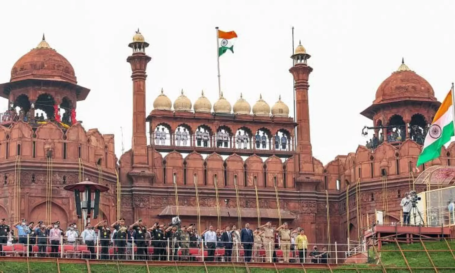 Security intensified at Red Fort as 7000 invitees to arrive at Red Fort for I-Day celebration